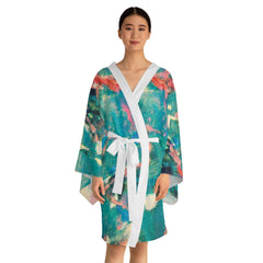 Long Sleeve Kimono Robe (AOP)