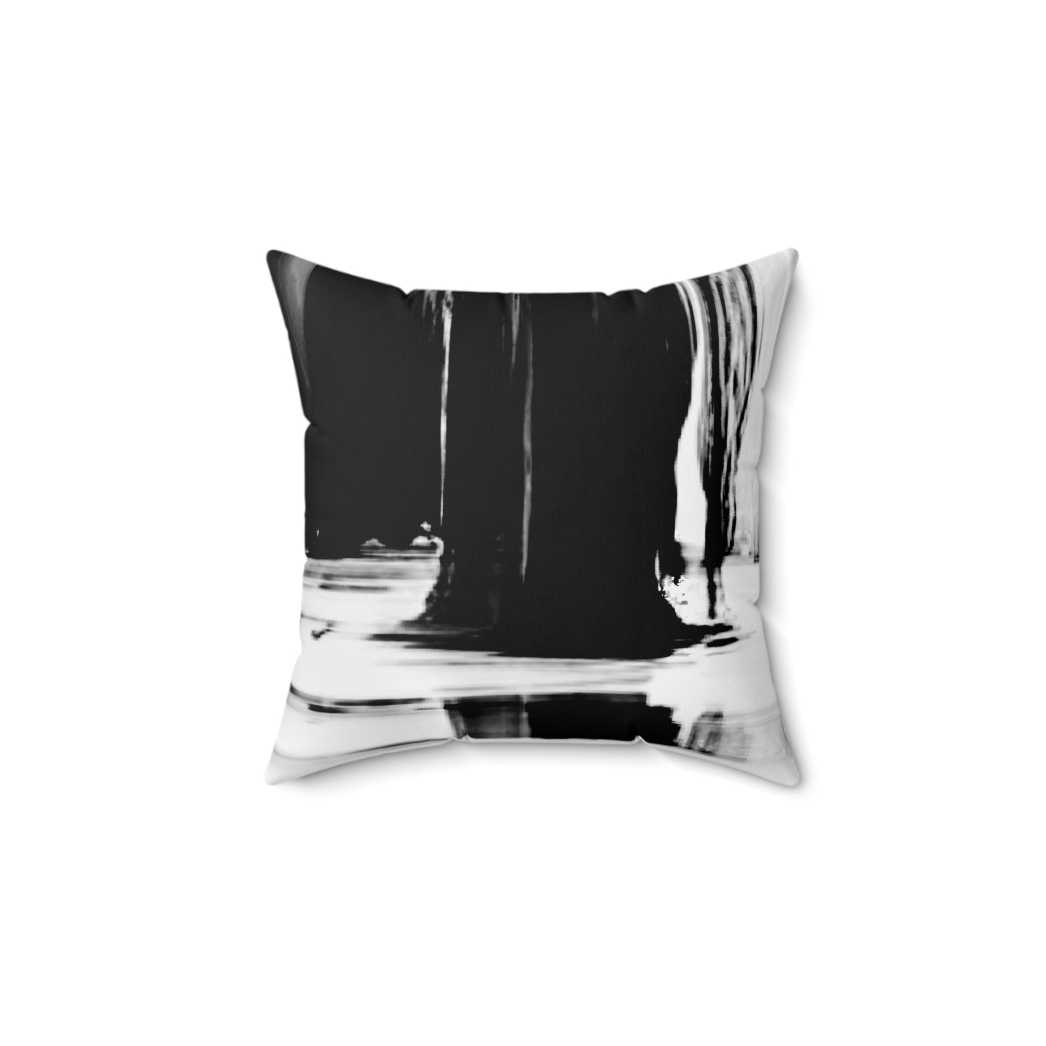 Reflection Spun Polyester Square Pillow