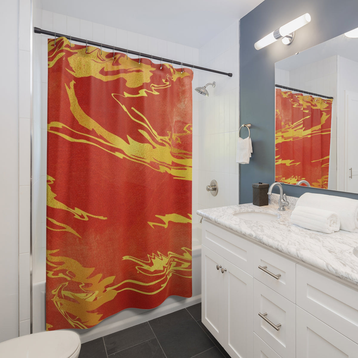 Lava Shower Curtains