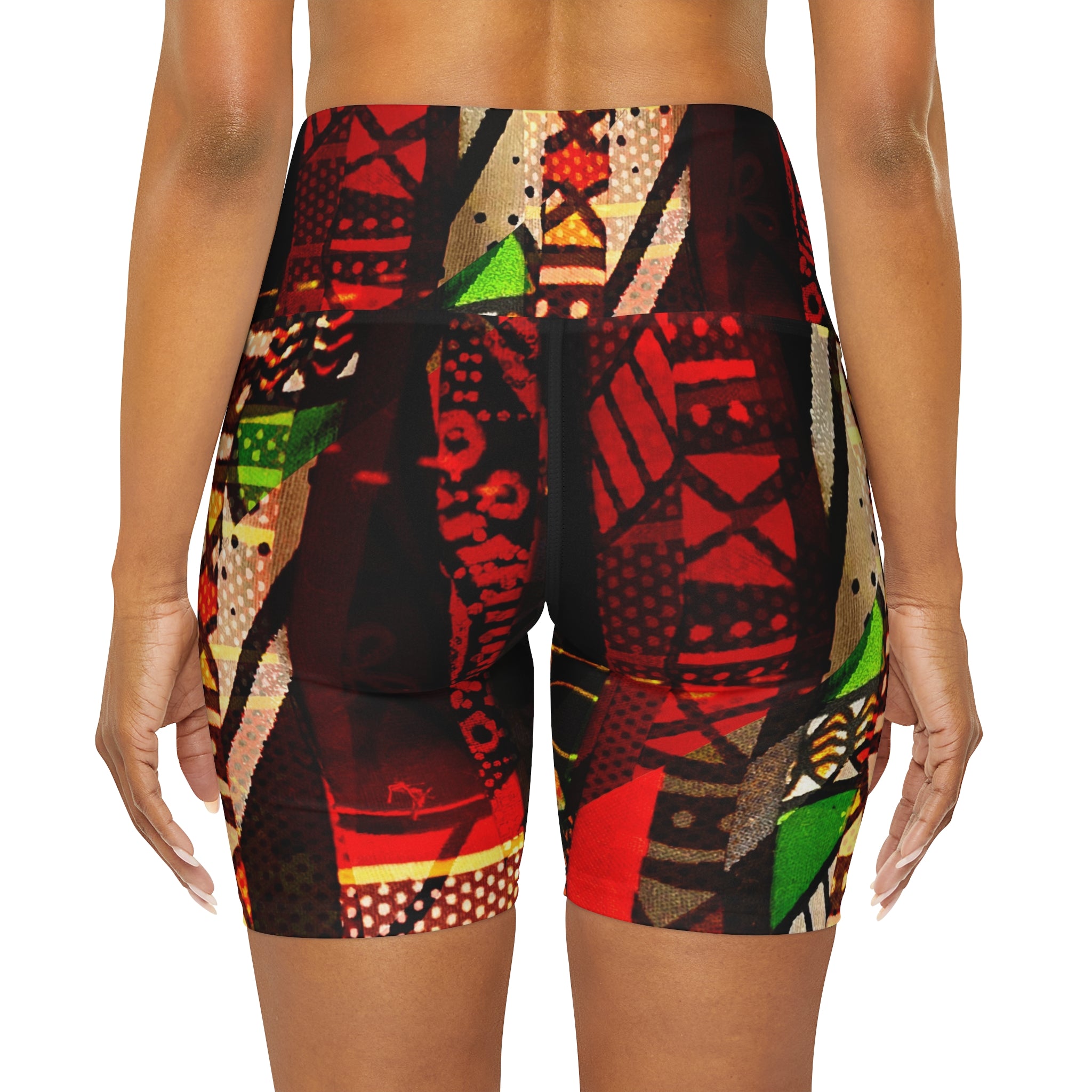 Women's High Wasted Yoga Shorts