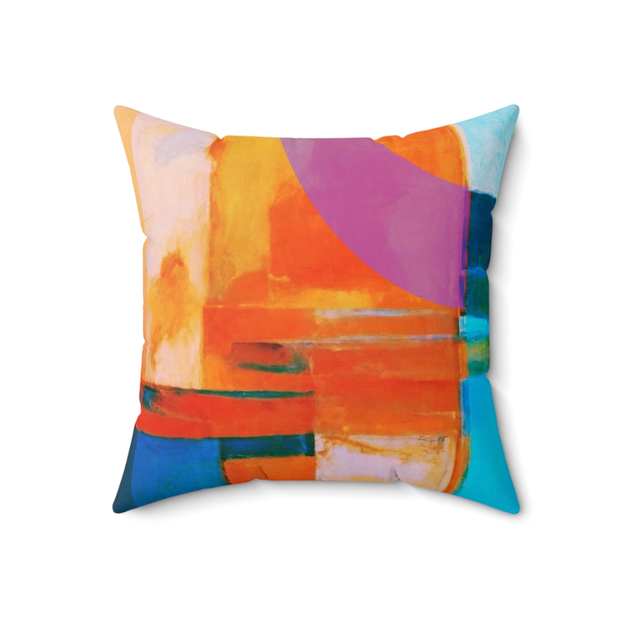 Spun Polyester Square Pillow