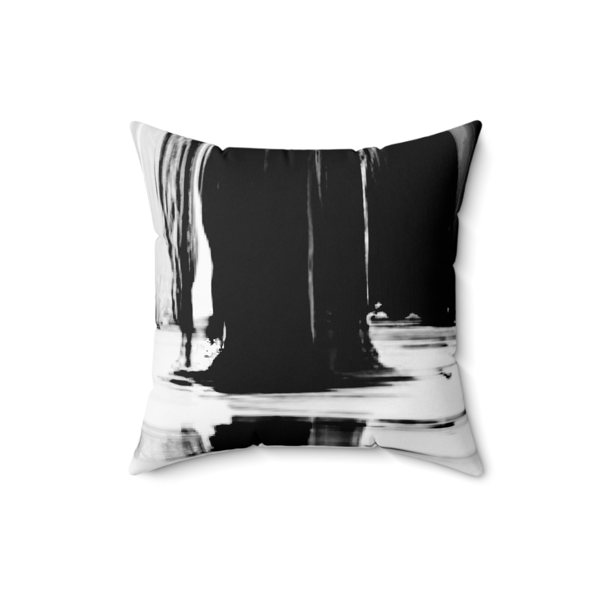 Reflection Spun Polyester Square Pillow