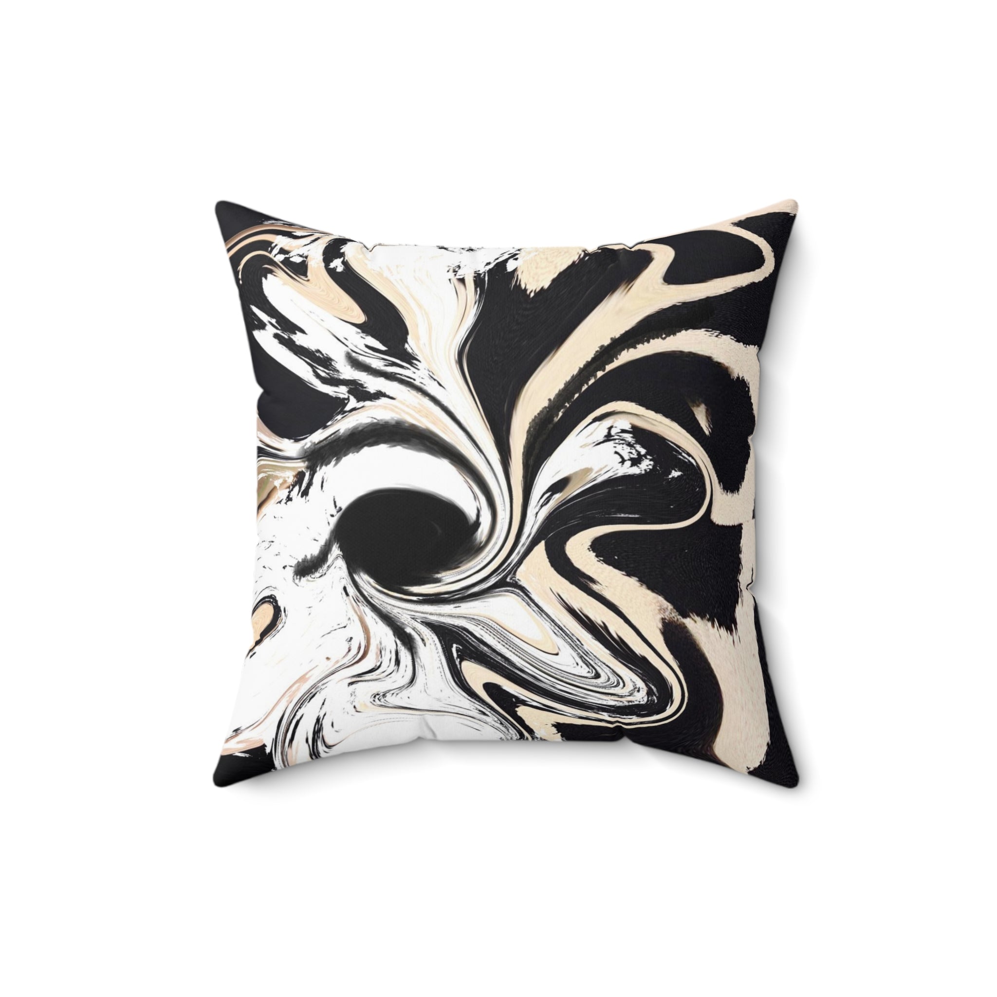 Marbel Spun Polyester Square Pillow