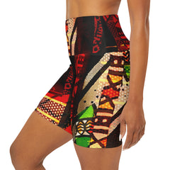 Women's High Wasted Yoga Shorts