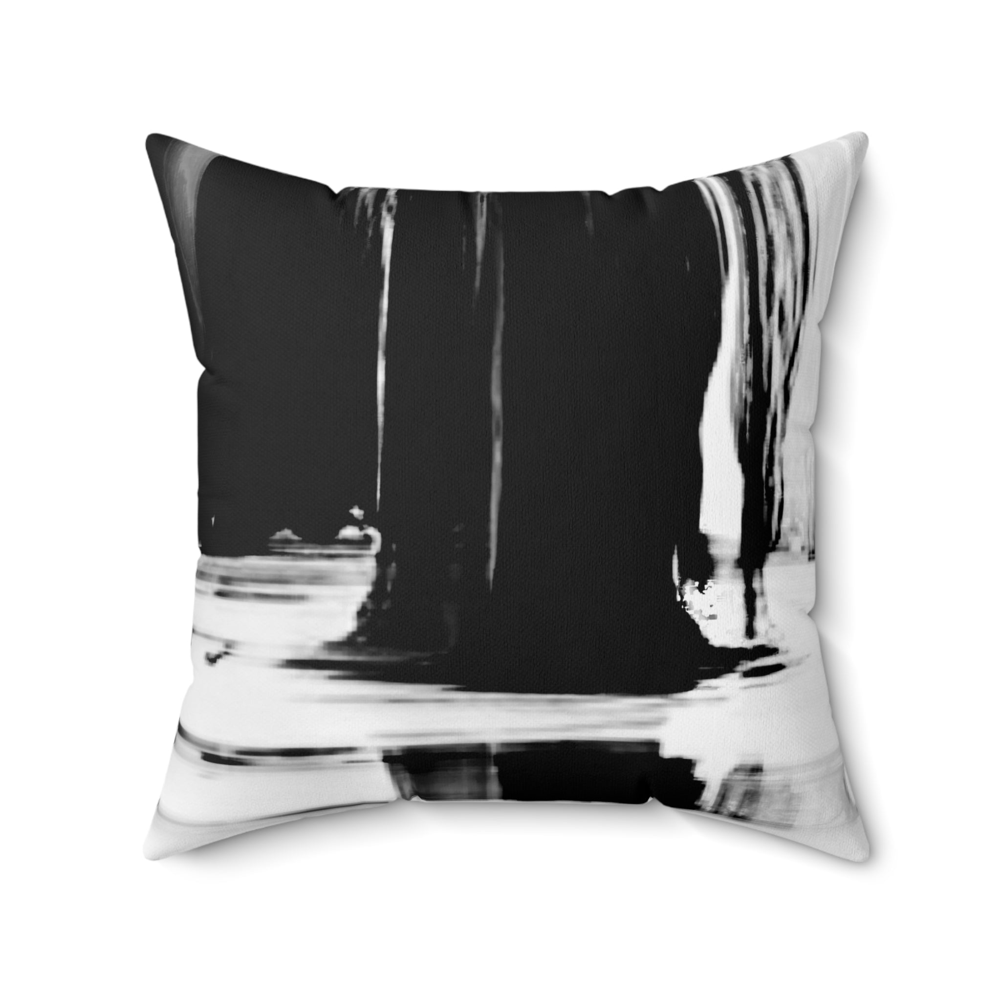 Reflection Spun Polyester Square Pillow