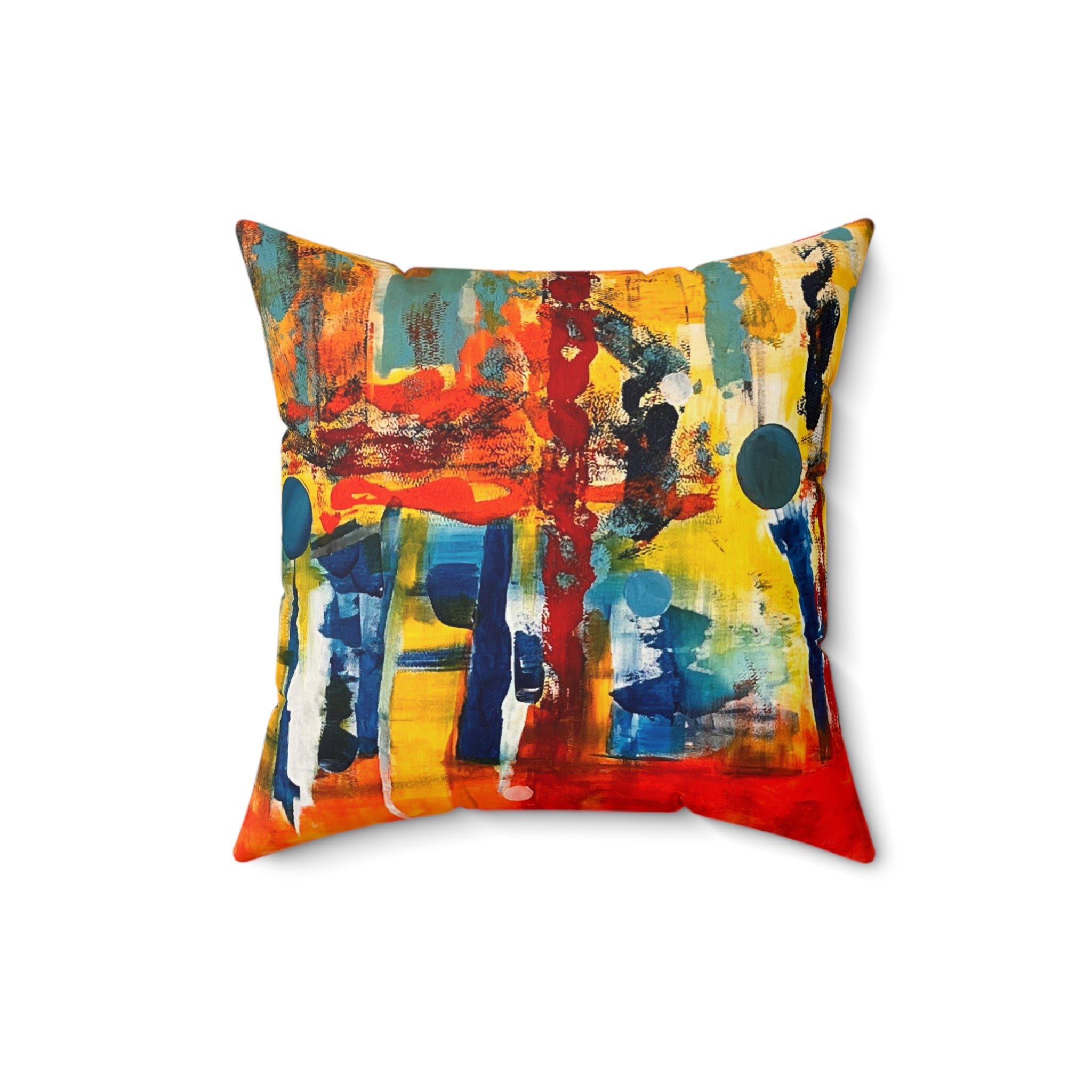 Spun Polyester Square Pillow