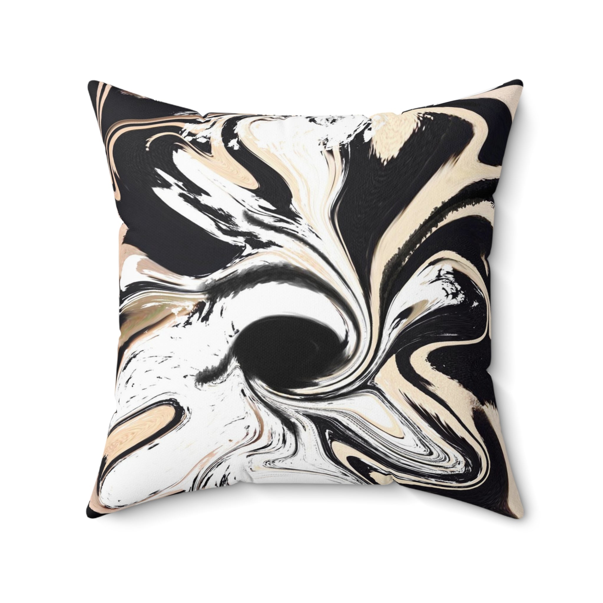 Marbel Spun Polyester Square Pillow