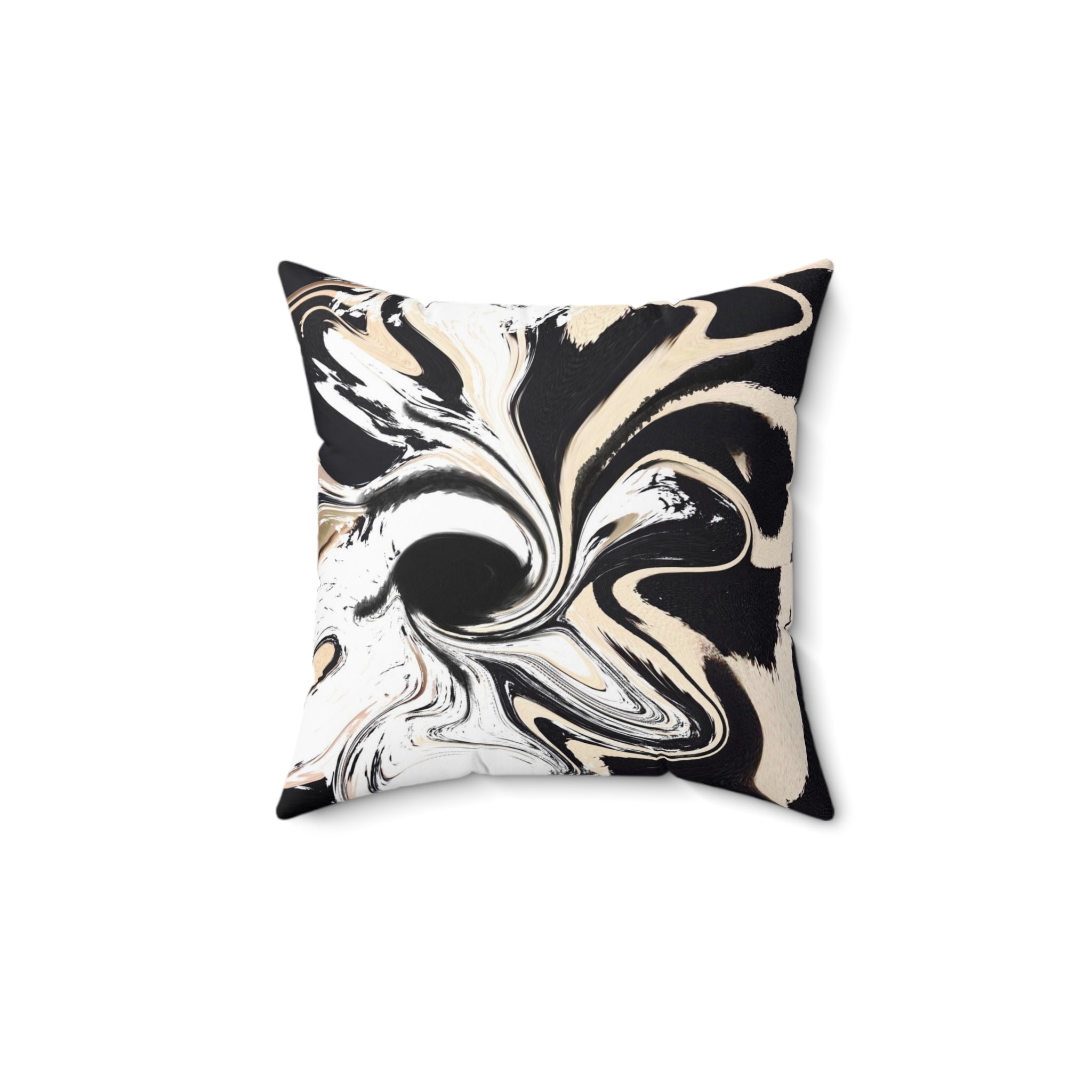 Marbel Spun Polyester Square Pillow