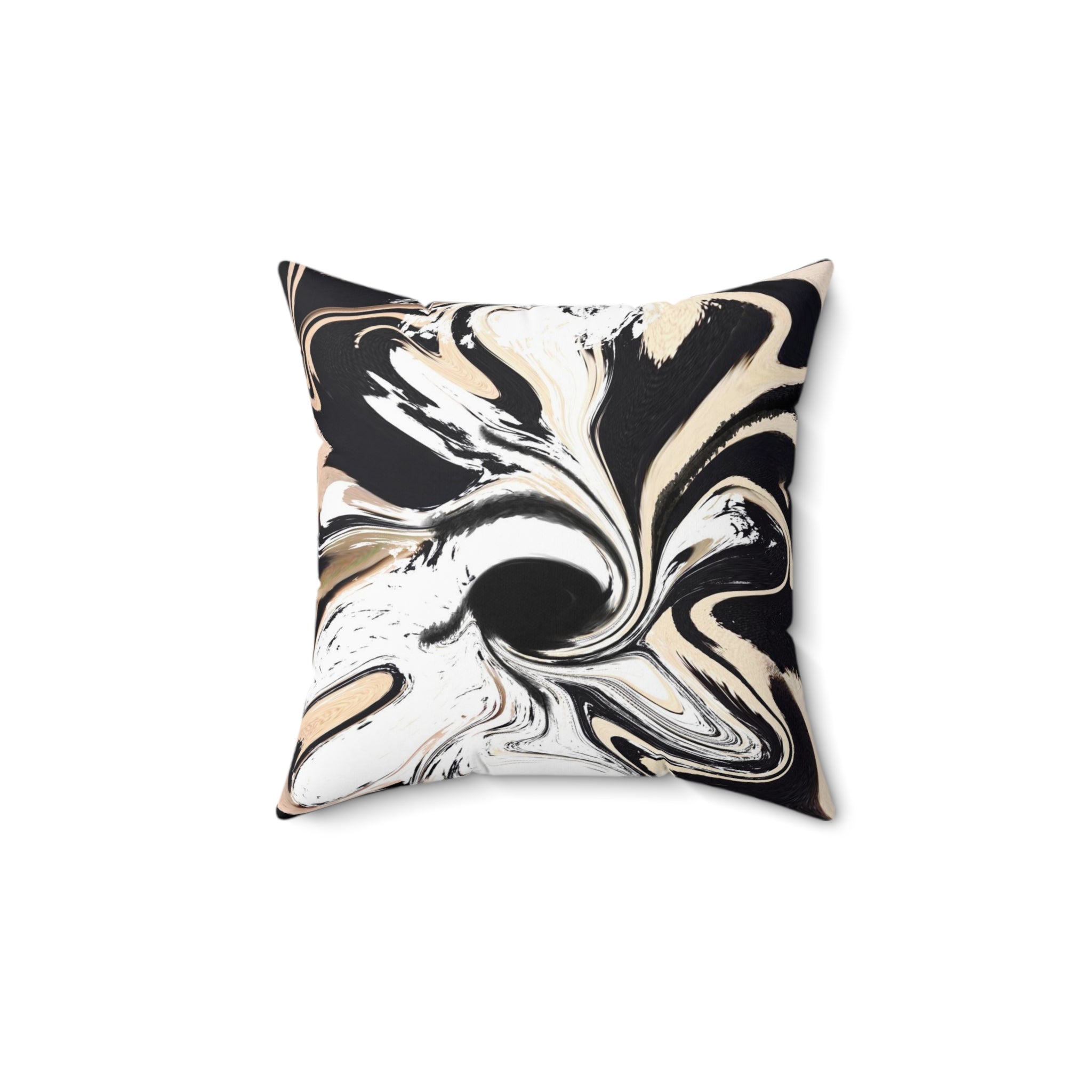 Marbel Spun Polyester Square Pillow