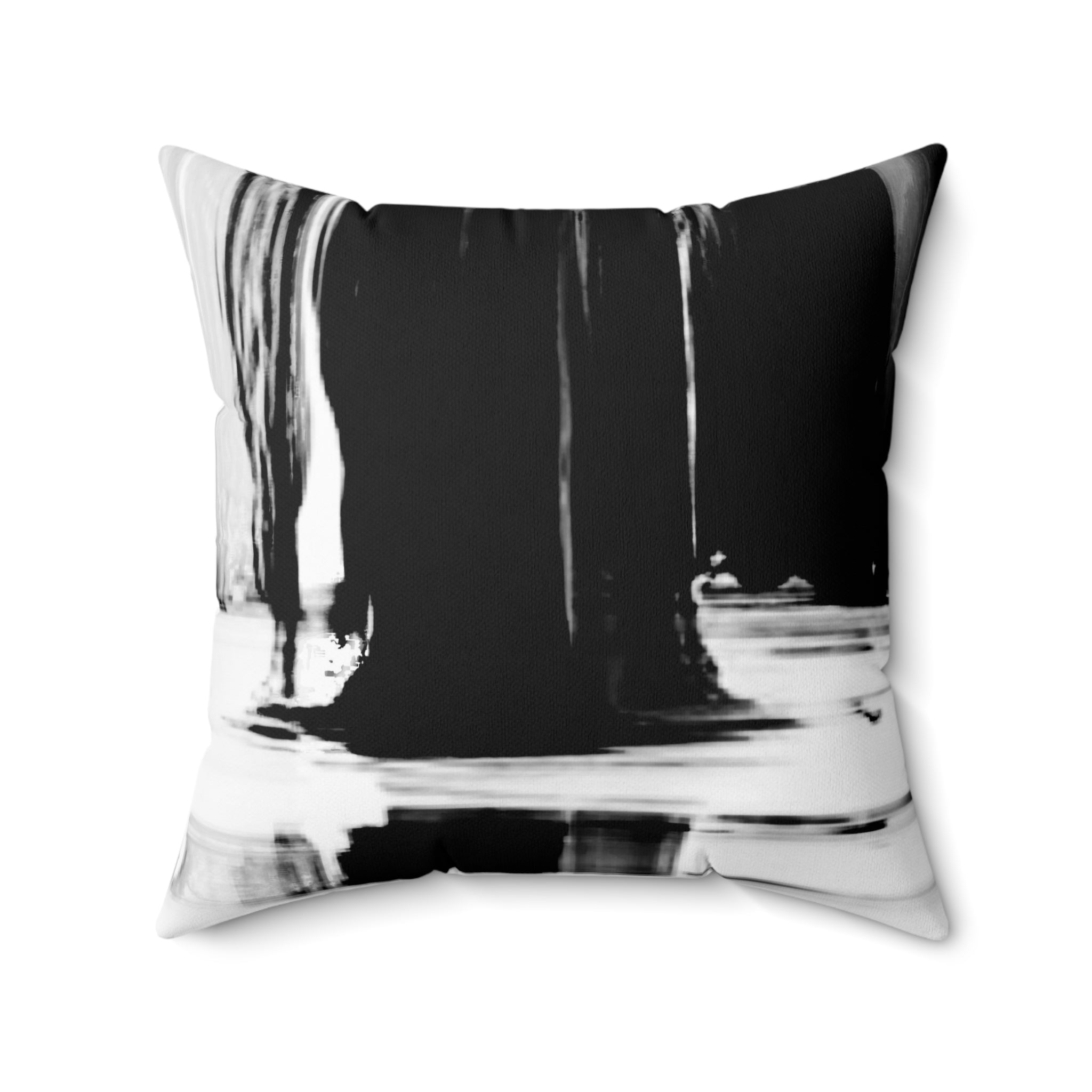 Reflection Spun Polyester Square Pillow