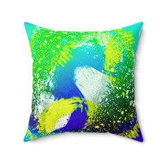 Spun Polyester Square Pillow