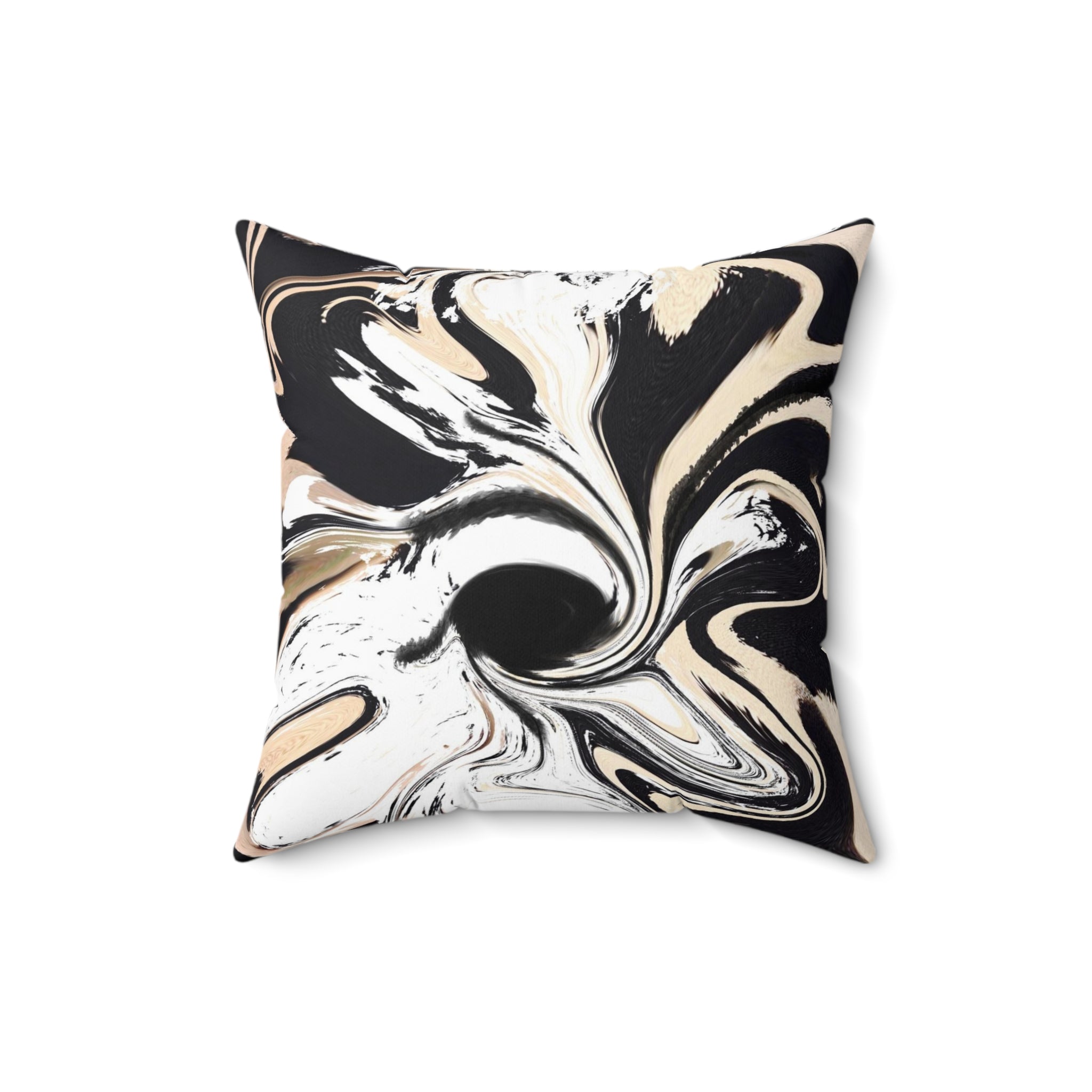 Marbel Spun Polyester Square Pillow