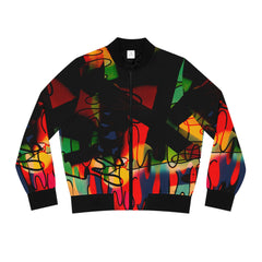 Graffiti Women's Bomber Jacket (AOP)