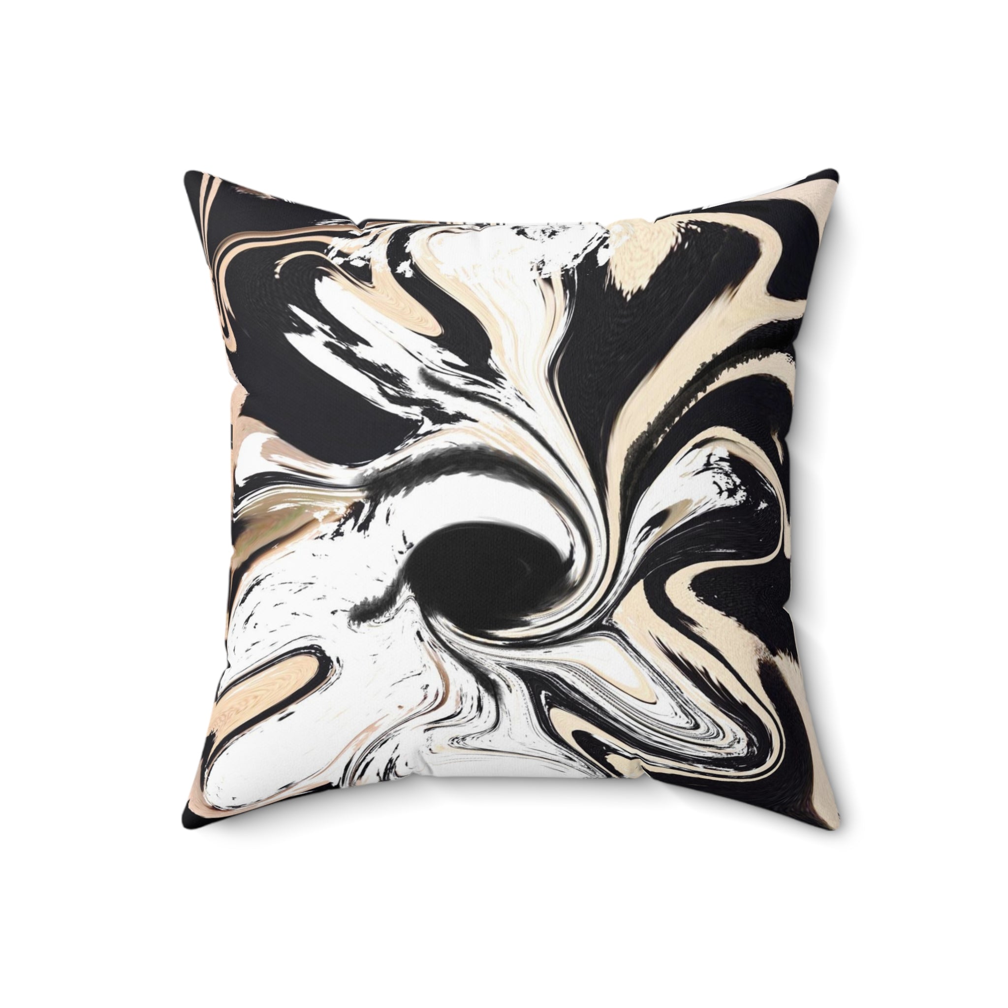 Marbel Spun Polyester Square Pillow