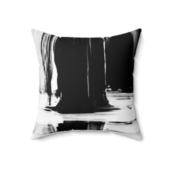 Reflection Spun Polyester Square Pillow