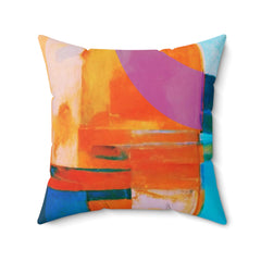 Spun Polyester Square Pillow