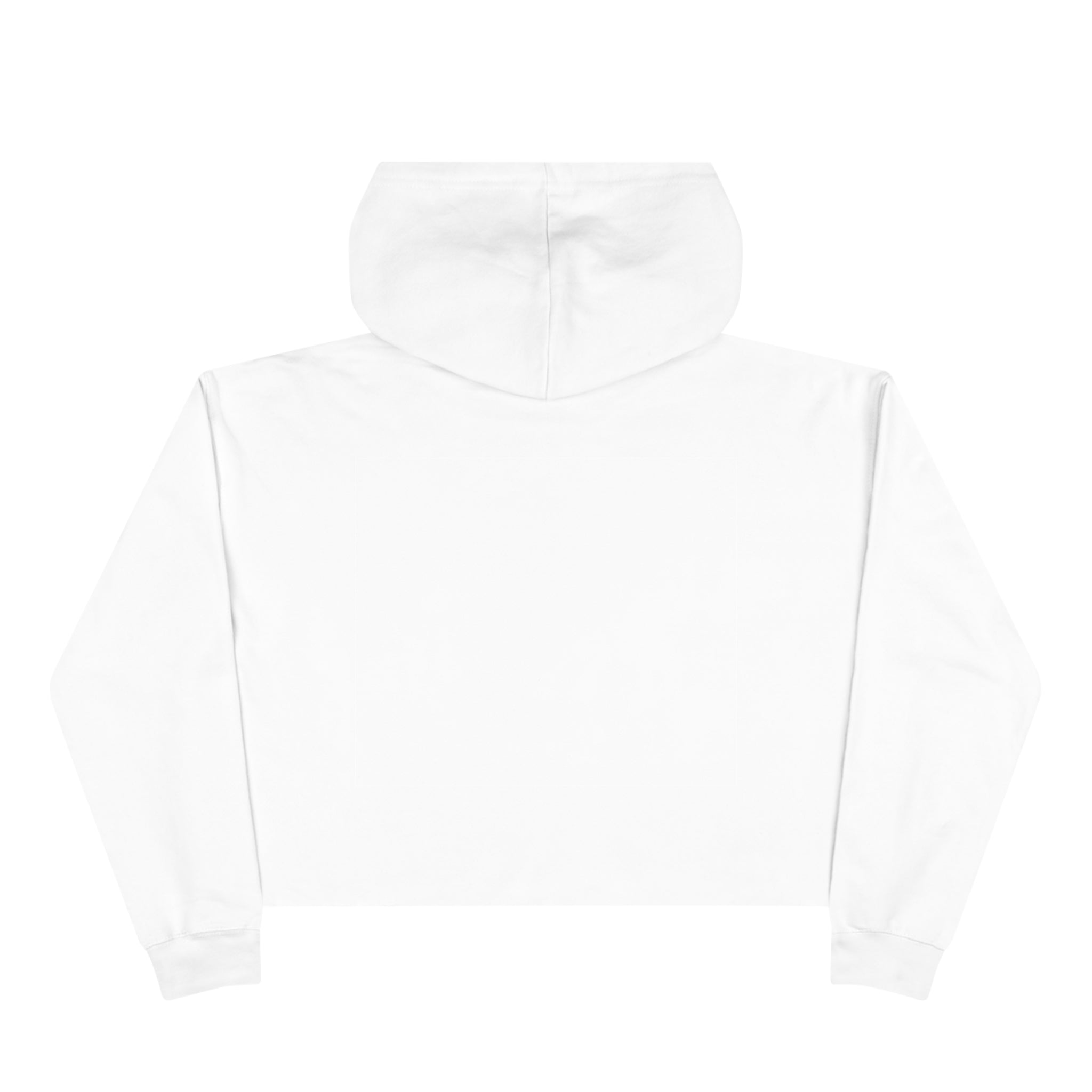 Cropped Graphic Hoodie