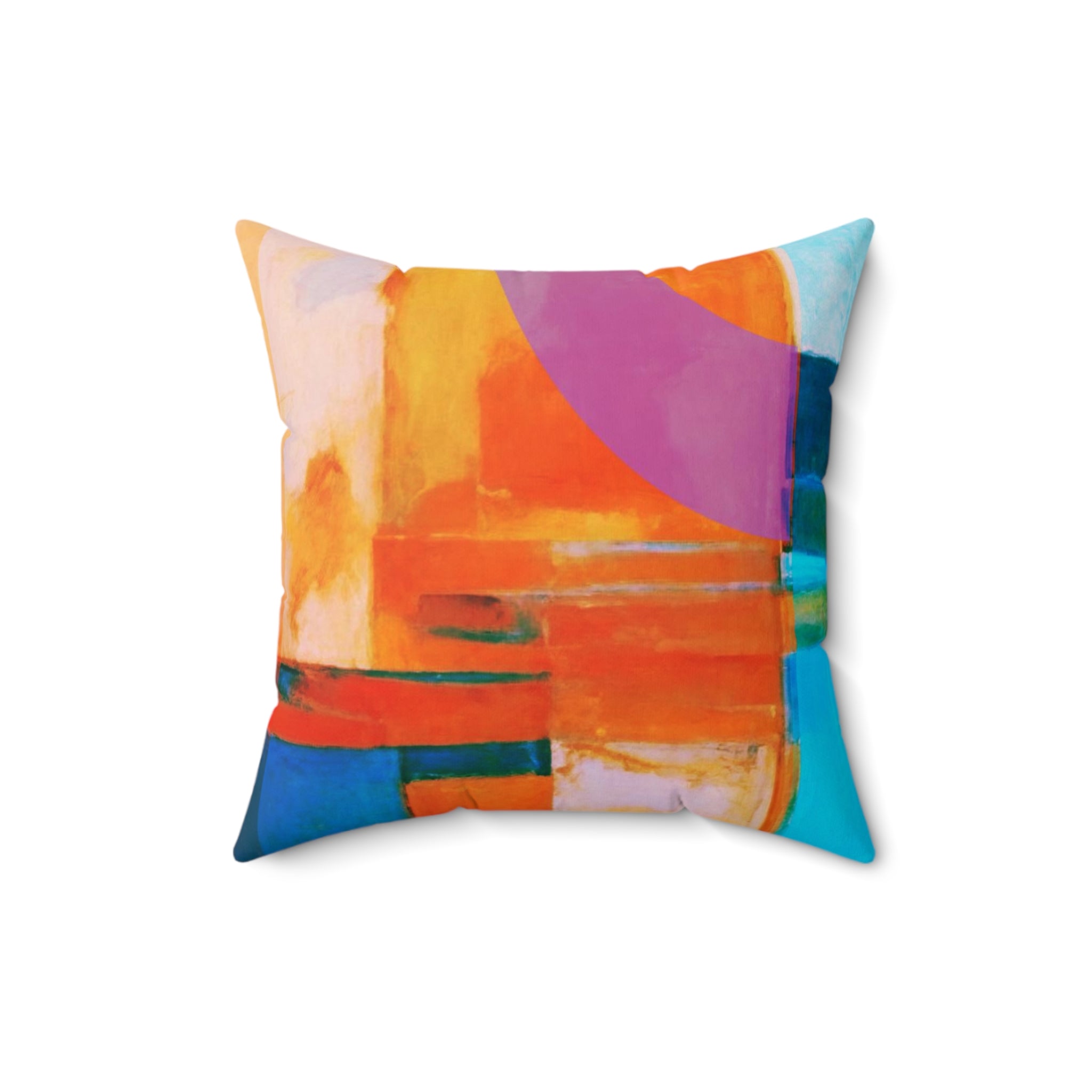 Spun Polyester Square Pillow