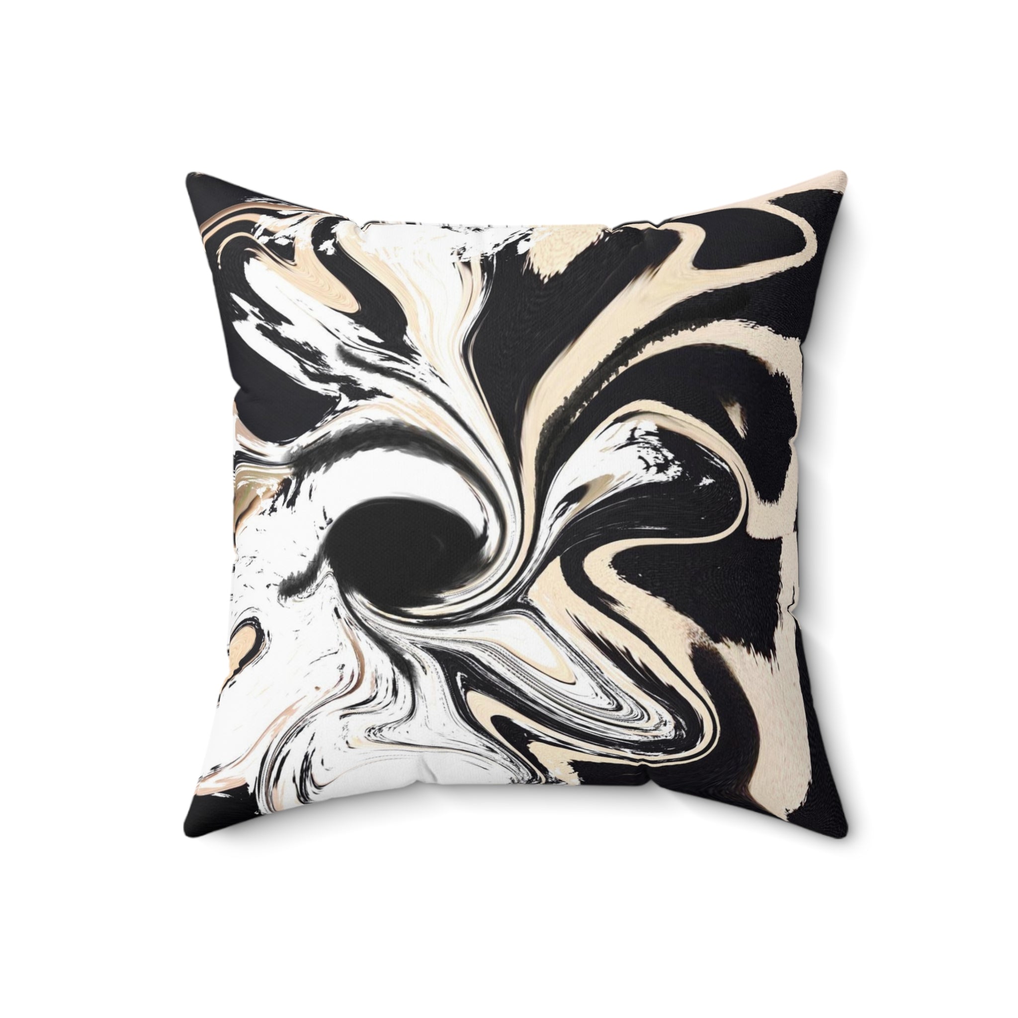 Marbel Spun Polyester Square Pillow