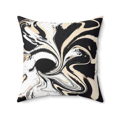 Marbel Spun Polyester Square Pillow