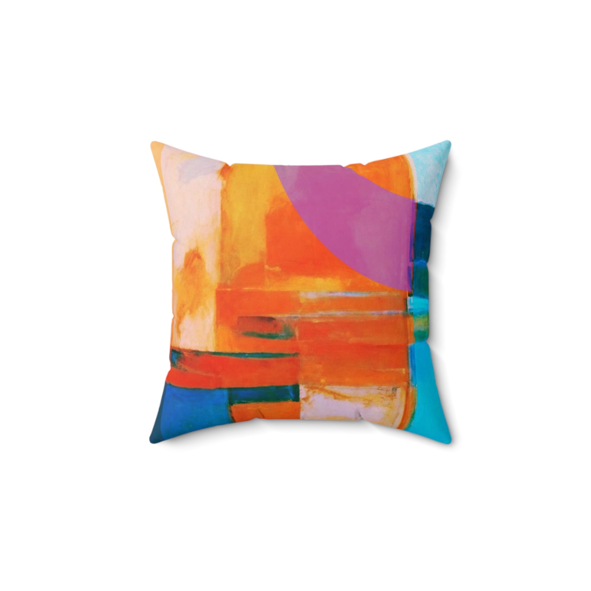 Spun Polyester Square Pillow