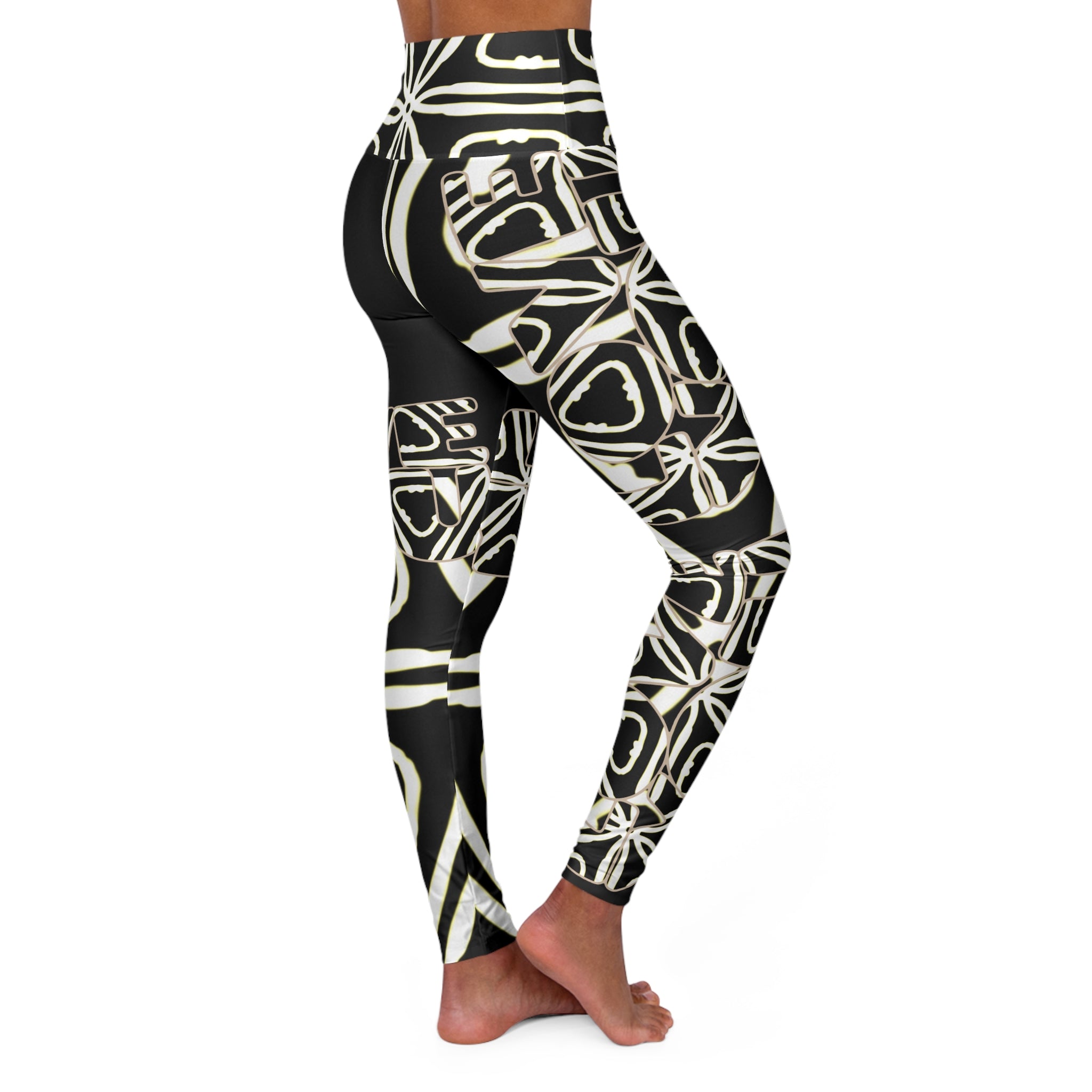 Love You High Waisted Yoga Leggings