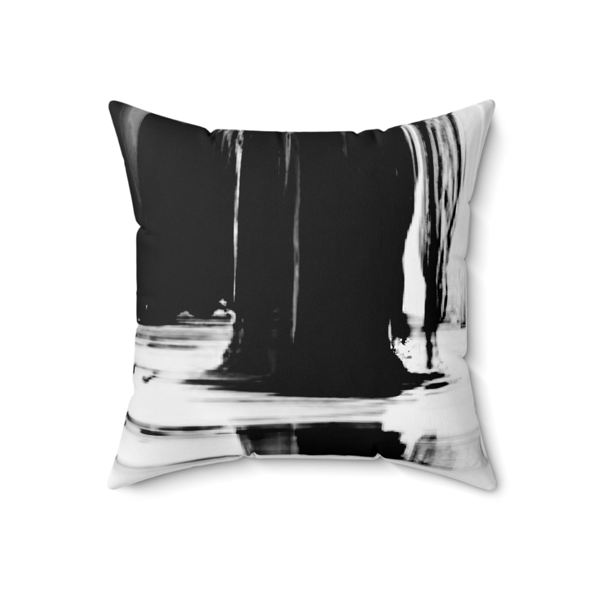 Reflection Spun Polyester Square Pillow