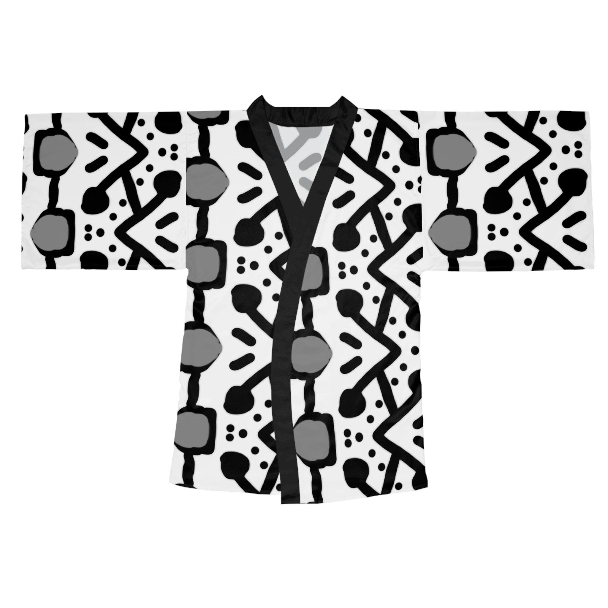 Long Sleeve Kimono Robe (AOP)