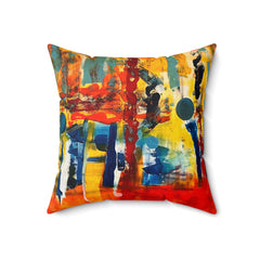 Spun Polyester Square Pillow