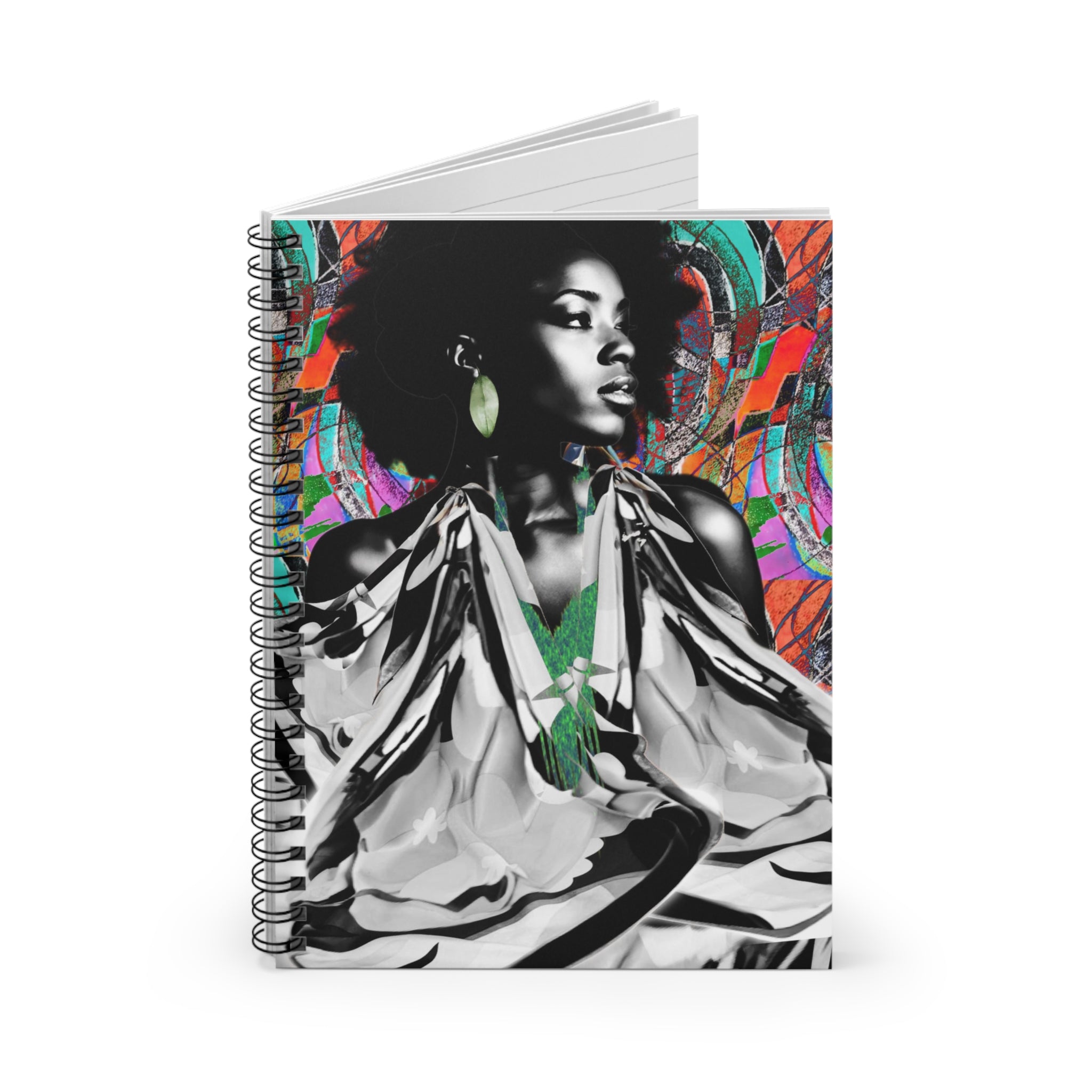 I Am Woman Spiral Notebook - Ruled Line