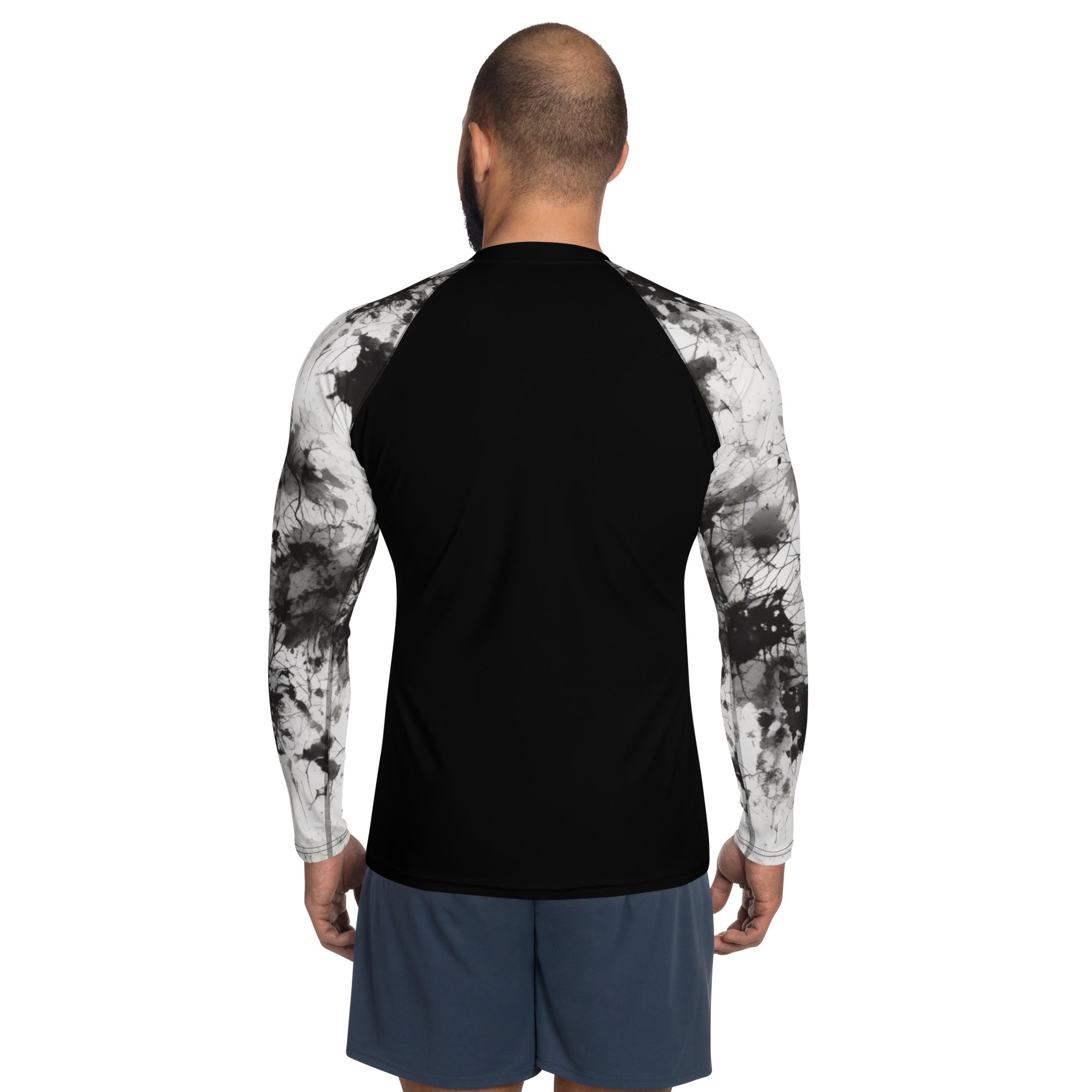 Ink Blot Men's Rash Guard