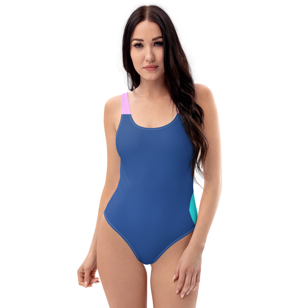 Colorblock One-Piece Swimsuit