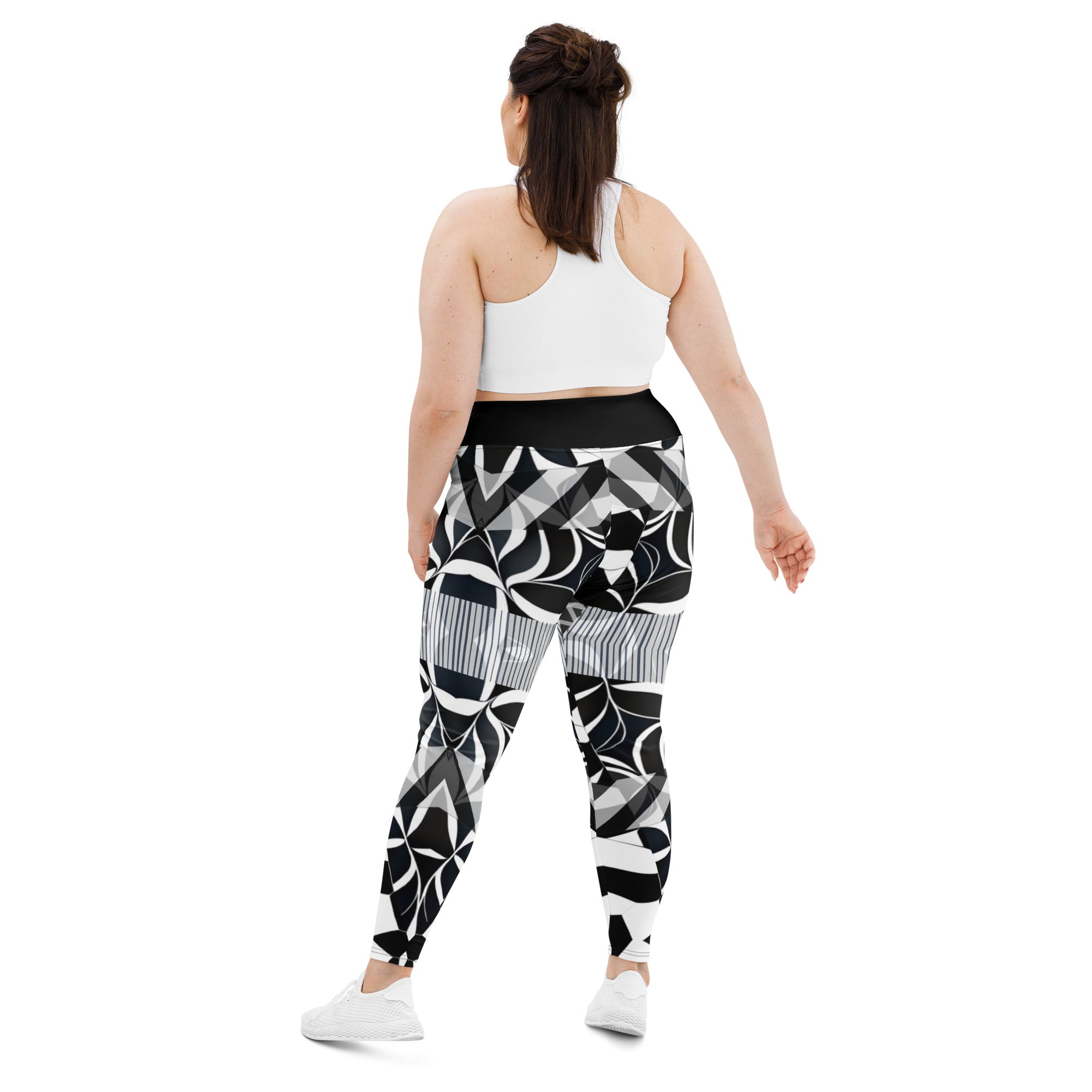 All-Over Print Plus Size Leggings