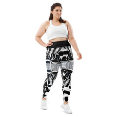 All-Over Print Plus Size Leggings