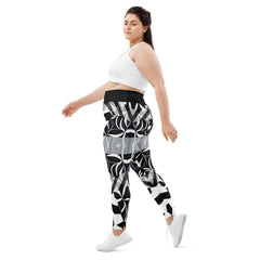 All-Over Print Plus Size Leggings