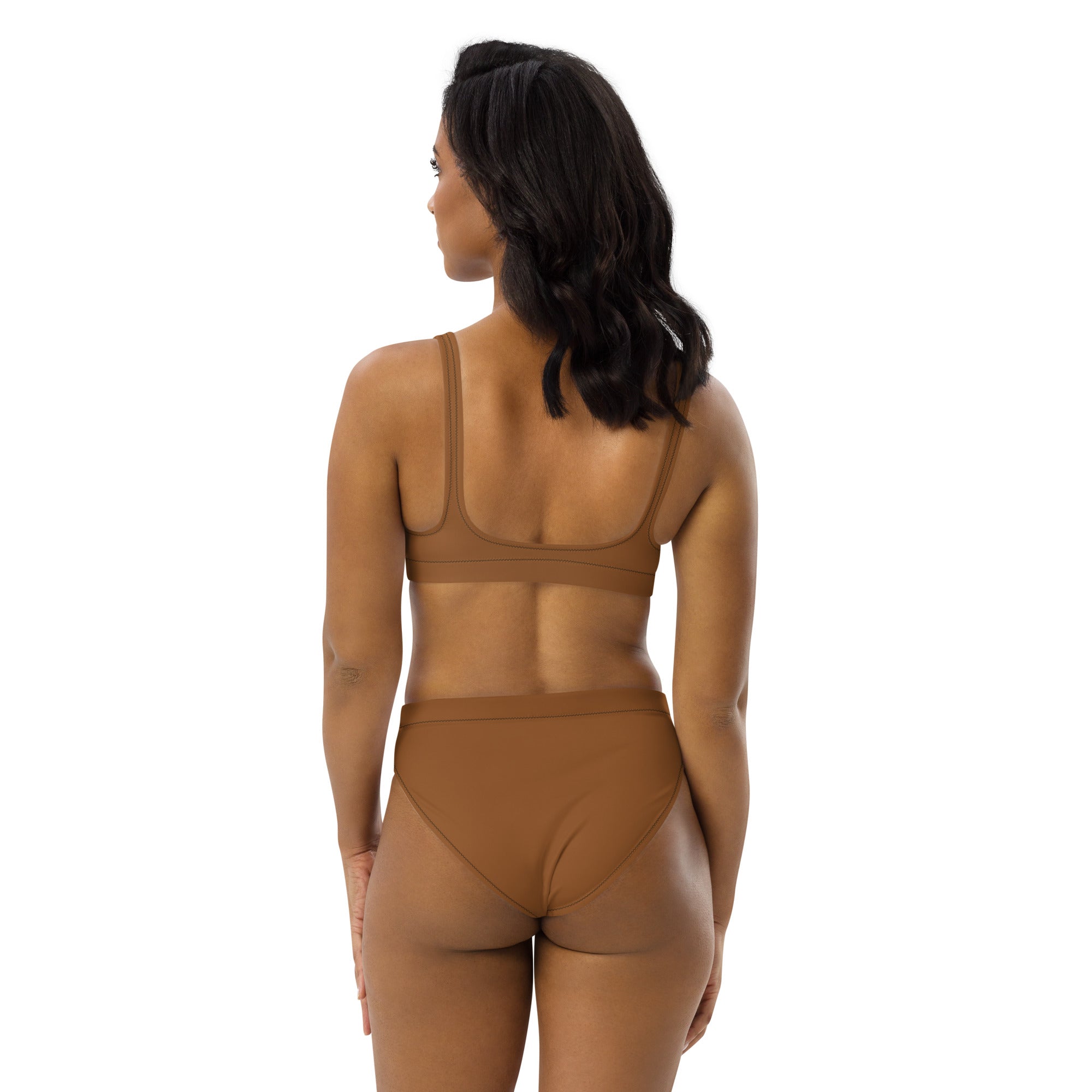 Back2Basics Russet High-Waisted Bikini Set