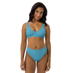 Back2Basics Topaz High-Waisted Bikini Set