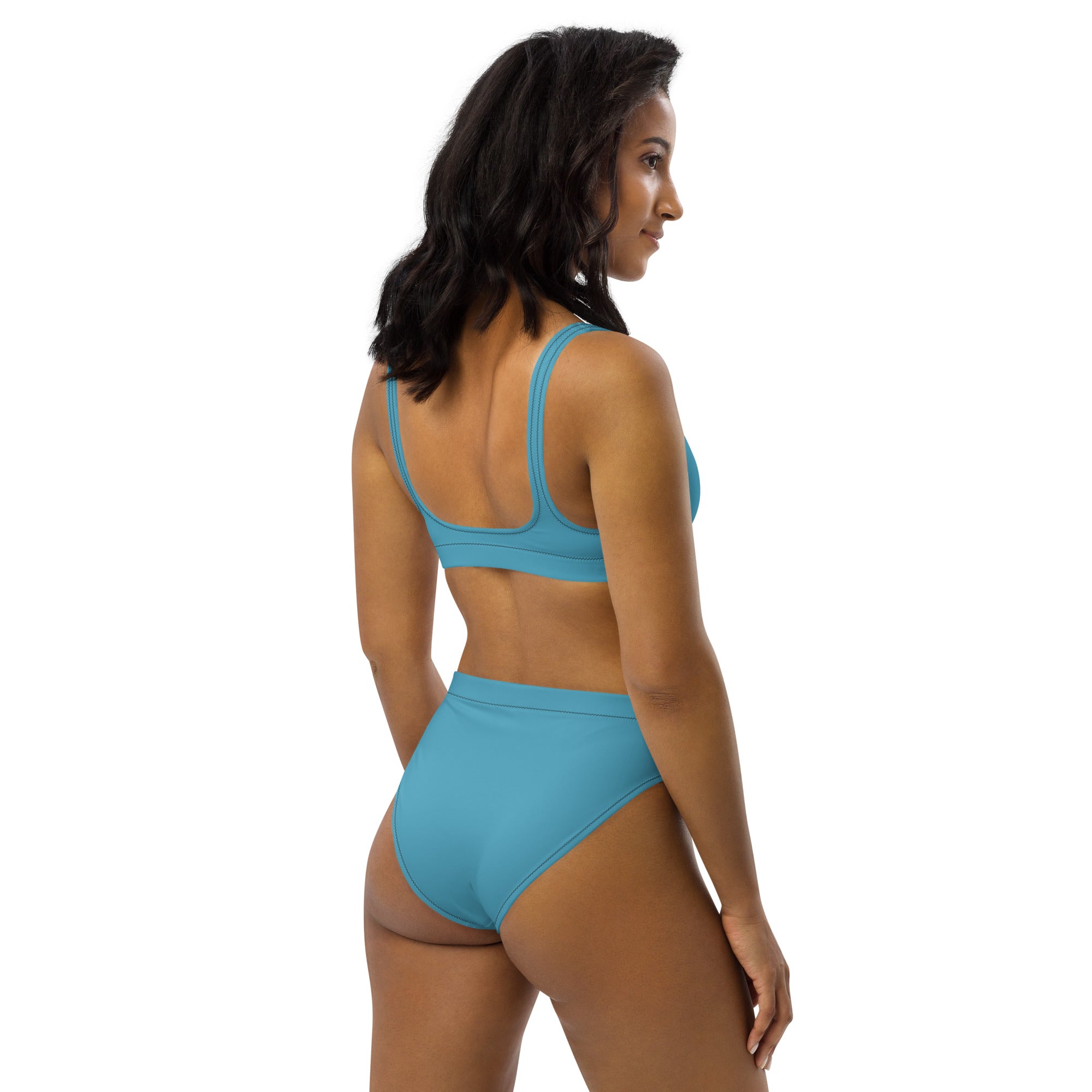 Back2Basics Topaz High-Waisted Bikini Set