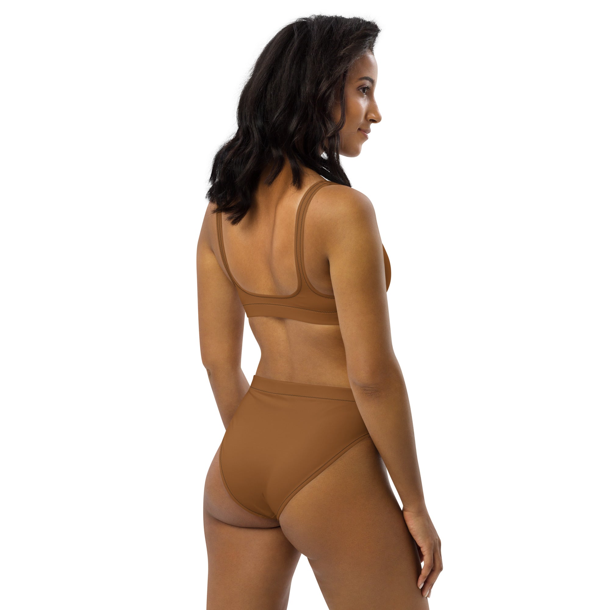 Back2Basics Russet High-Waisted Bikini Set