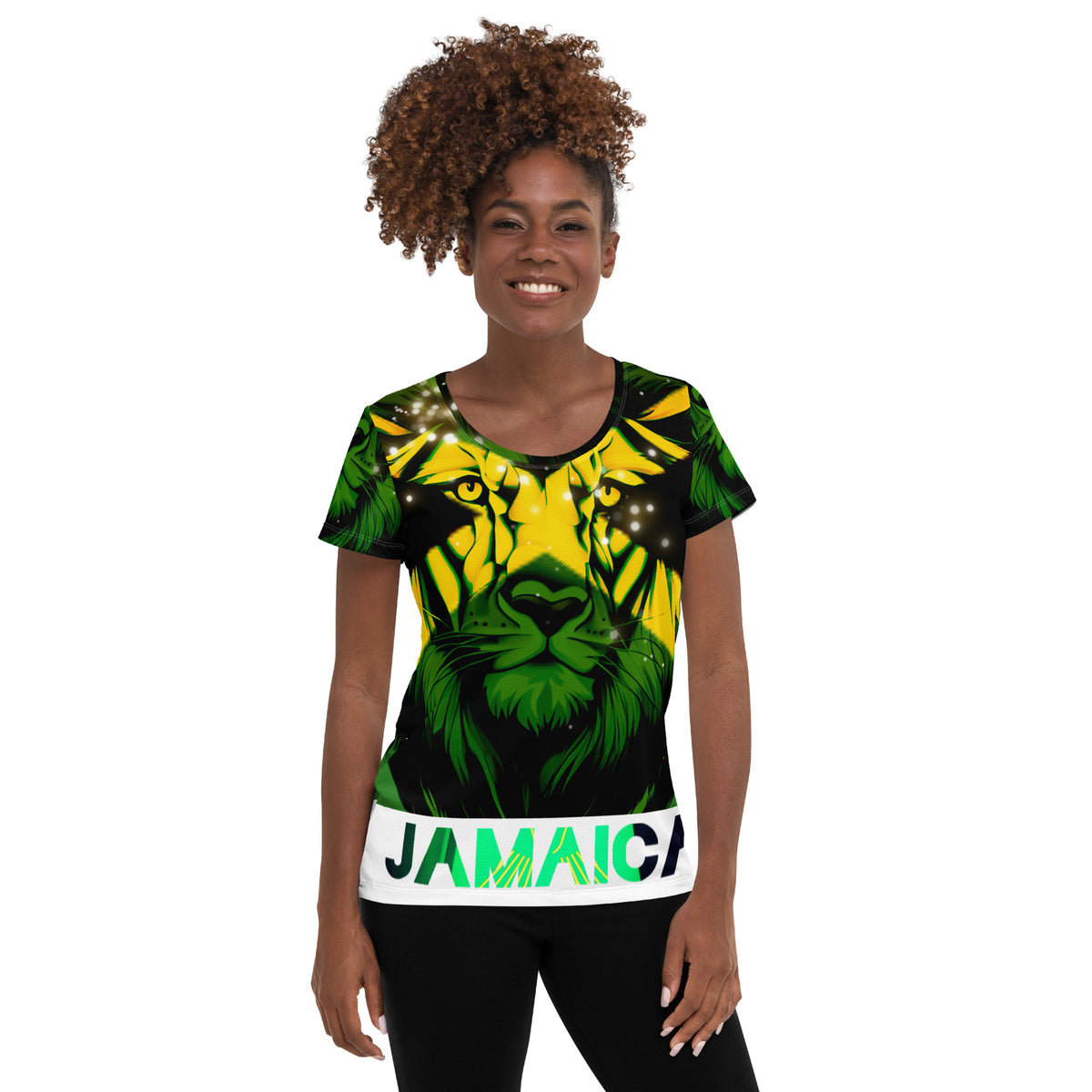 All-Over Print Women's Athletic T-shirt