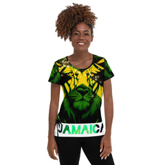 Jamaica Women's Athletic T-shirt