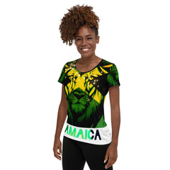 All-Over Print Women's Athletic T-shirt