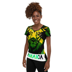 Jamaica Women's Athletic T-shirt