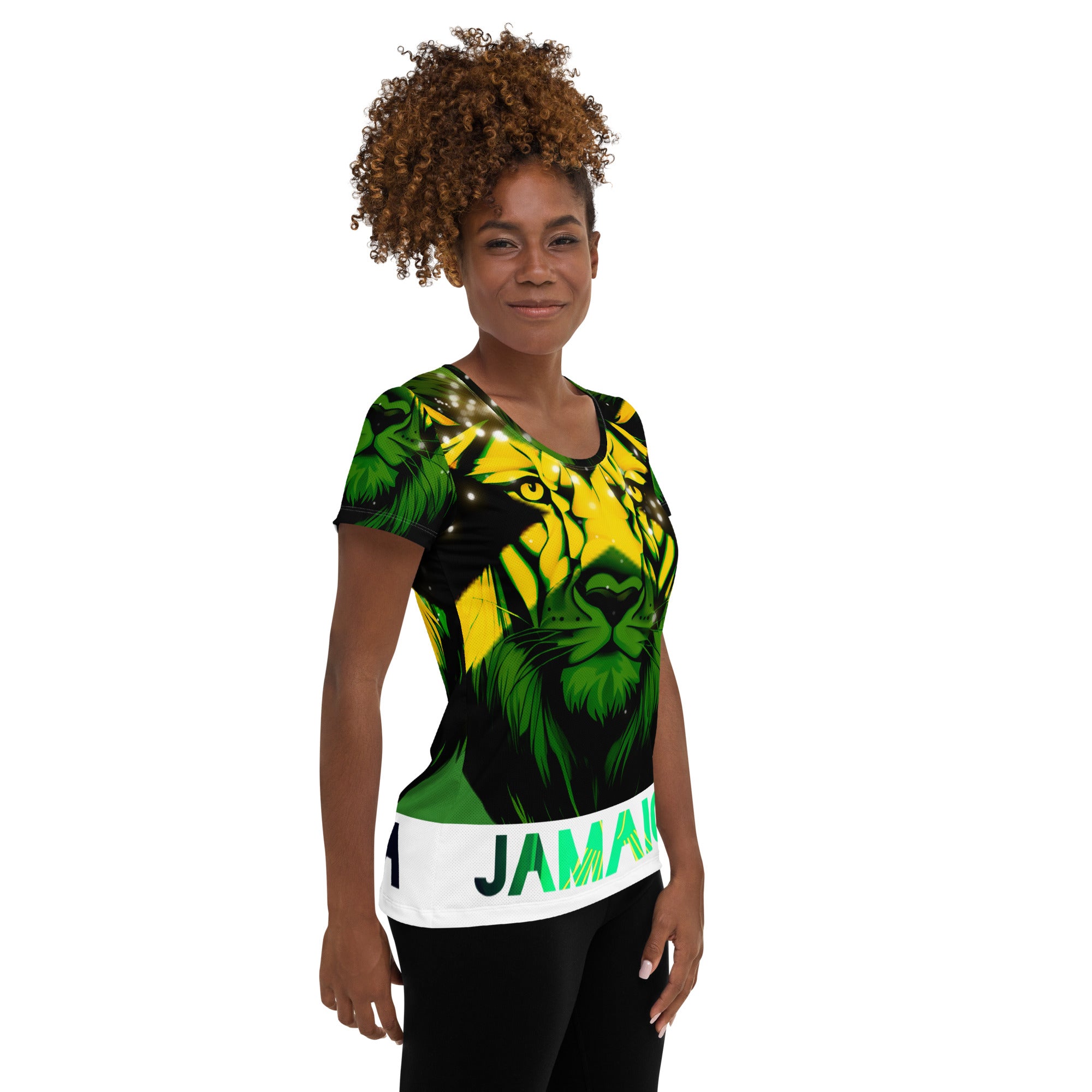 All-Over Print Women's Athletic T-shirt