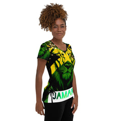 Jamaica Women's Athletic T-shirt