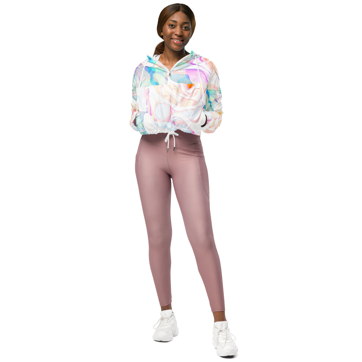 Pastel Women’s cropped windbreaker