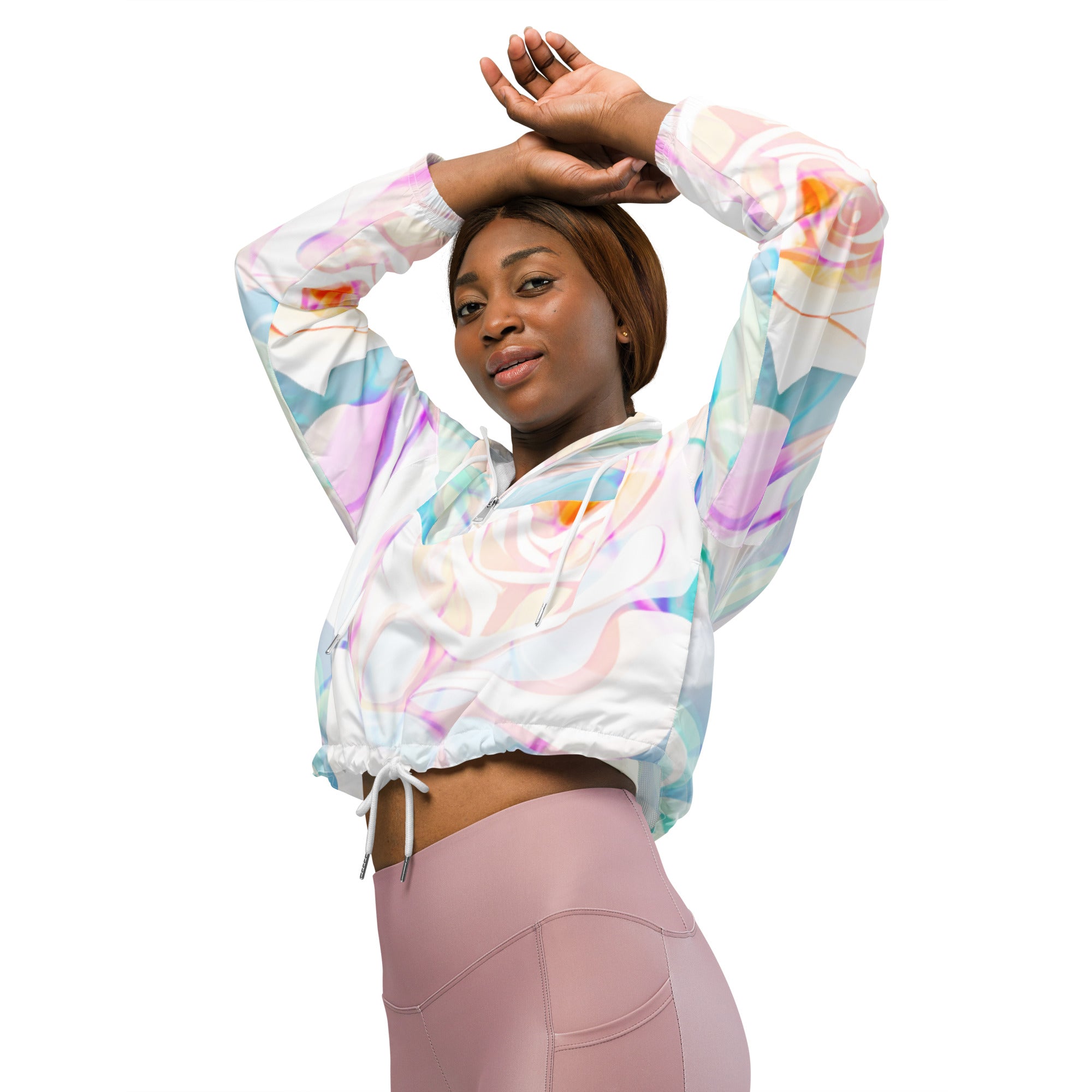 Pastel Women’s cropped windbreaker