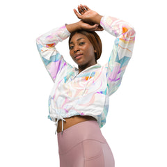 Pastel Women’s cropped windbreaker