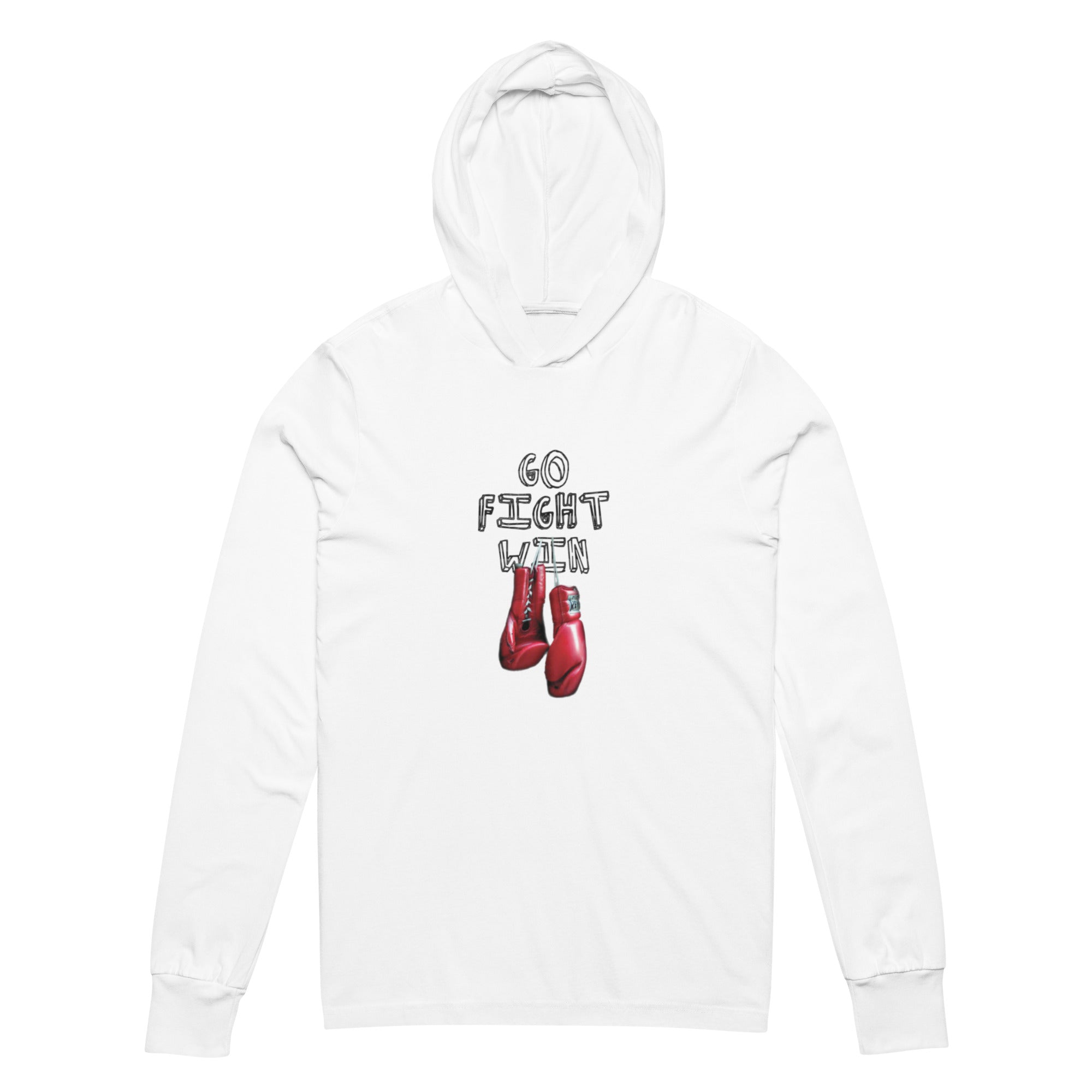 Go Fight Win Hooded long-sleeve Tee